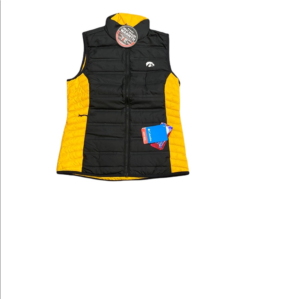 Iowa Hawkeyes Columbia Women’s Reversible Puffer‎ Vest Jacket